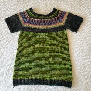 HANDMADE BY ME Colorful Knit Sweater